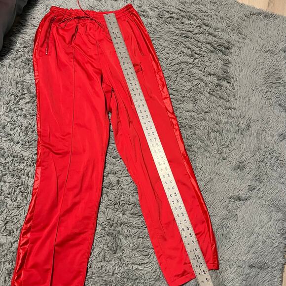 Vintage Puma Red Track Pants Joggers XL Sporty Athletic Men’s Unisex Long - Picture 8 of 11